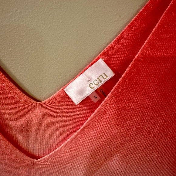 5/$25!! Ecru Pink, Tan and White Ombre Tank Top - Picture 2 of 3